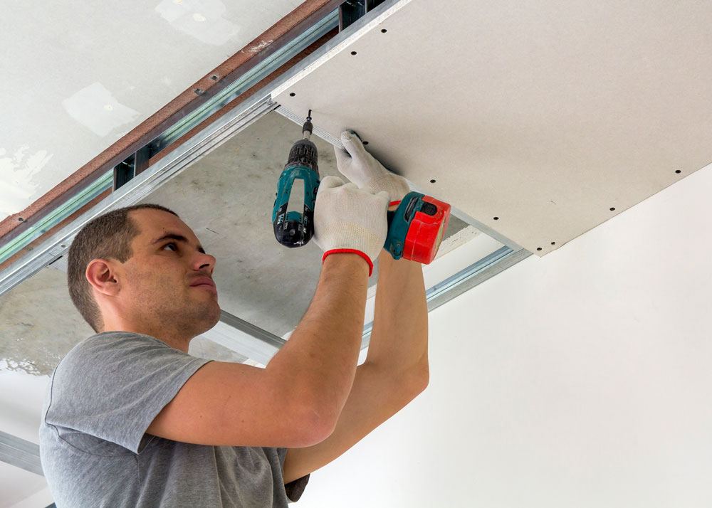 Drywall installation 